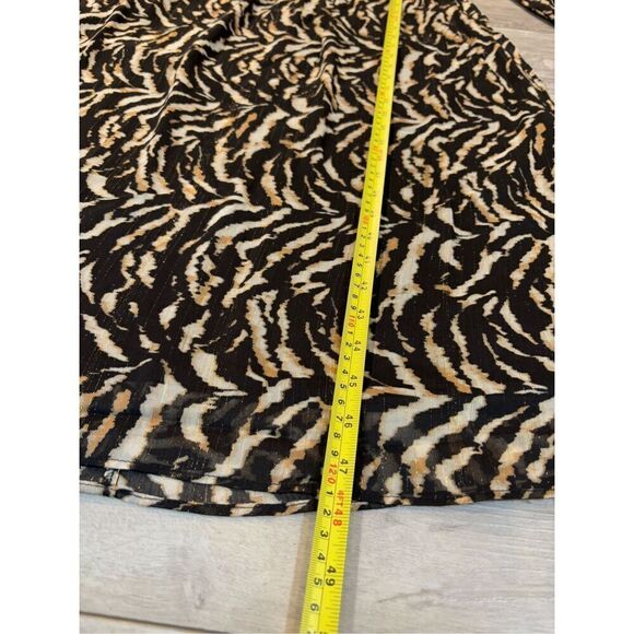 Sofia Vergara animal print maxi/midi dress size S - Picture 8 of 13